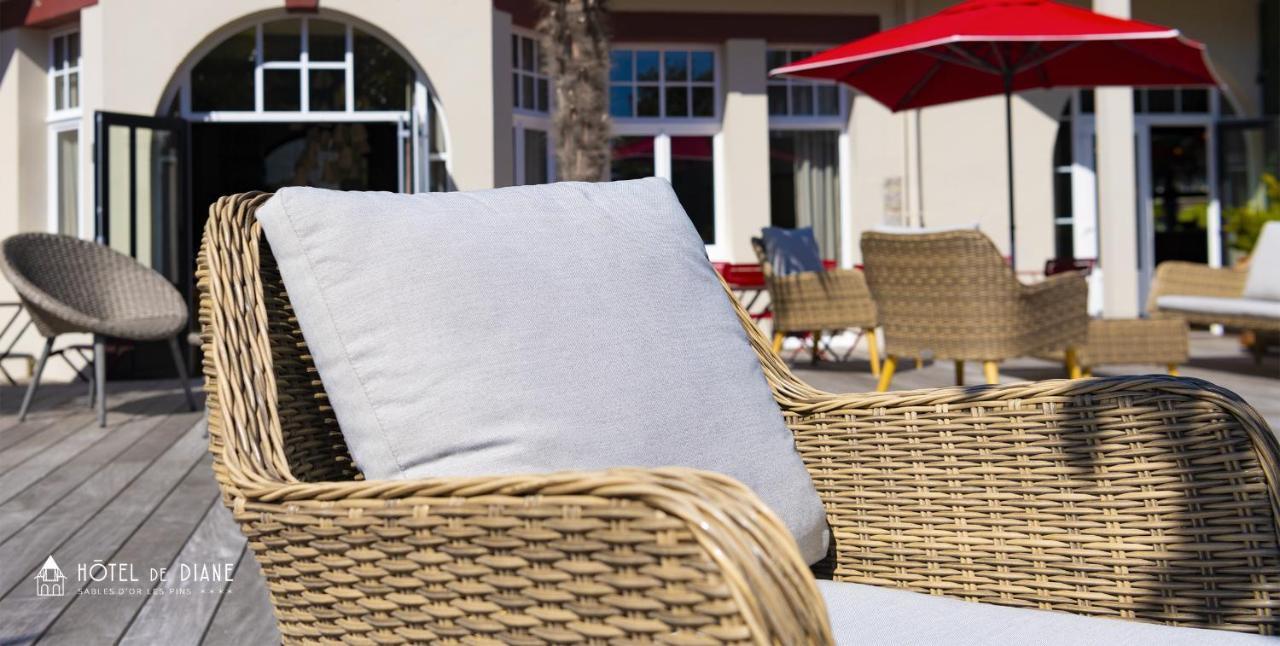Hotel De Diane Sables-dʼOr-les-Pins Exterior foto