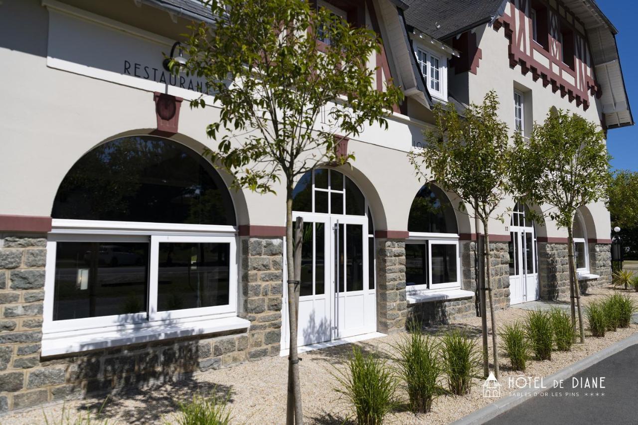 Hotel De Diane Sables-dʼOr-les-Pins Exterior foto